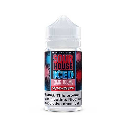Sour House Iced - Strawberry 100ML