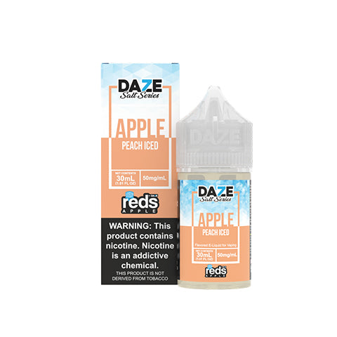 Daze Salt Series - Reds Apple Peach Iced 30 ML