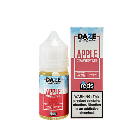 Daze Salt Series - Reds Apple Strawberry Iced 30 ML