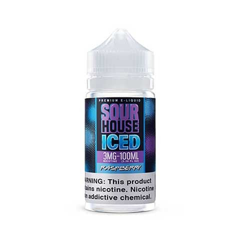 Sour House Iced - Raspberry 100ML